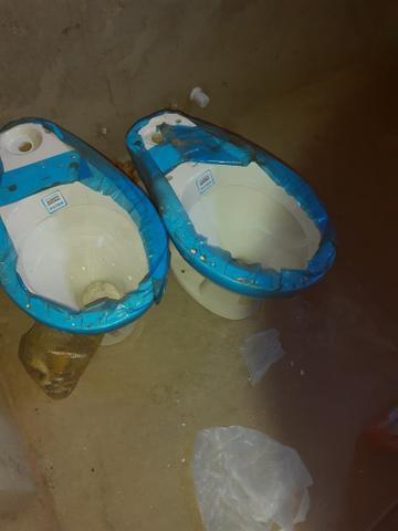 2 vasos pra caixa acoplada novos nunca usado 60 cada um