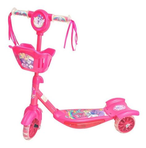 Patinete Infantil Musical Unicornio 3 Rodas Luzes Até 6 Anos - Foto 2