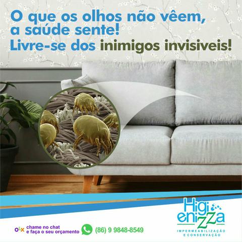 Limpeza e impermeabilização de estofados em geral - Foto 3
