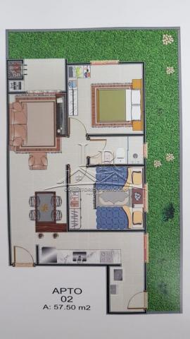 Apartamento à venda com 2 dormitórios em Ingleses do rio vermelho, Florianópolis cod:1175 - Foto 14