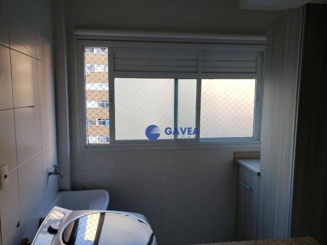 Lindo apartamento com suíte e sacada a venda em santos - Foto 8
