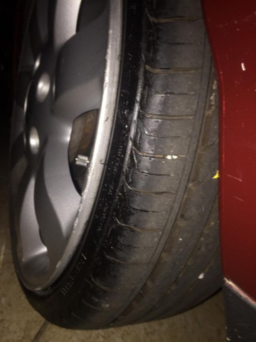 Rodas CRV 5x114, está com adaptador para 4x100 165/40/17 - Foto 4