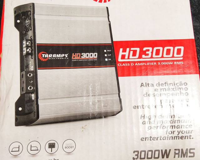 Modulo Taramps HD300 novo no lacre