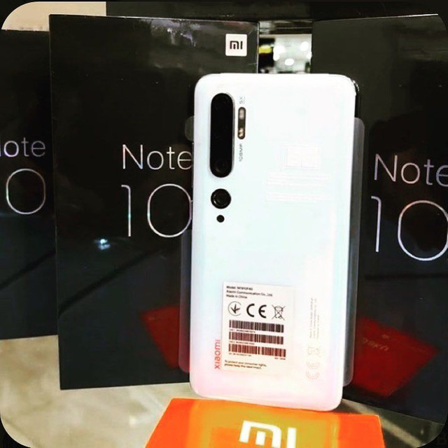 Xiaomi note 10com 128 gigas.