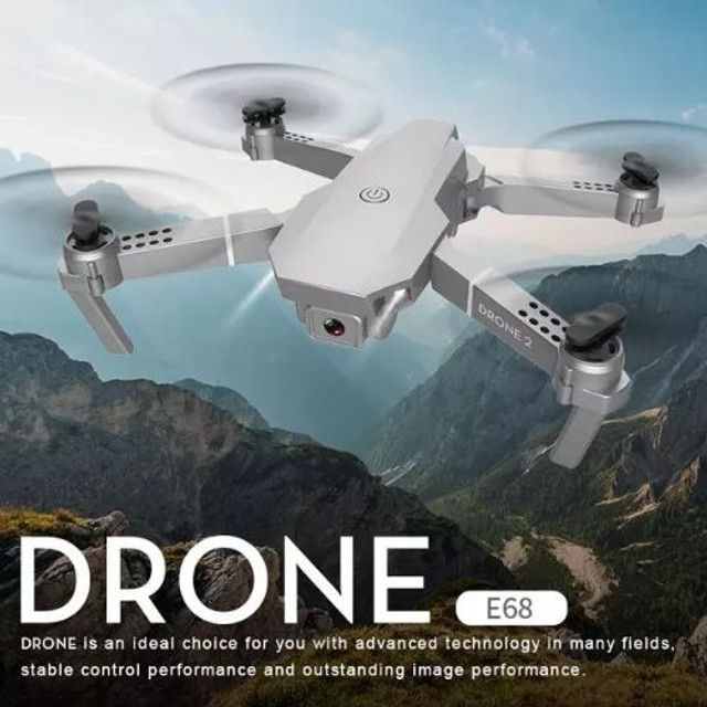 DRONE E68 importado Wi-Fi CÂMERA HD 4K - Foto 4