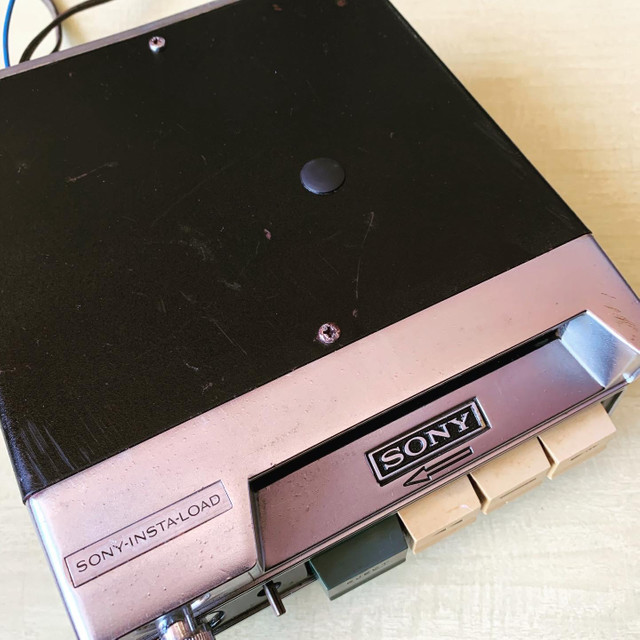 AnRadio automotivo SONY estéreo Cassette CORDER -Tc20