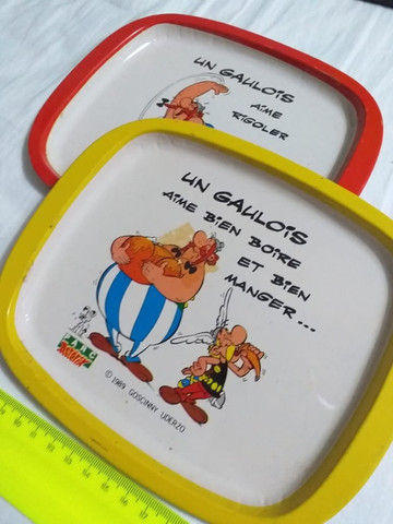 Pratos decorativos - Obelix et Asterix