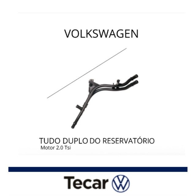 Tubo de agua arrefecimento volkswagen jetta , tiguan, passat