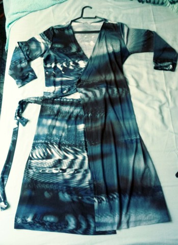Vestido e bolsa 