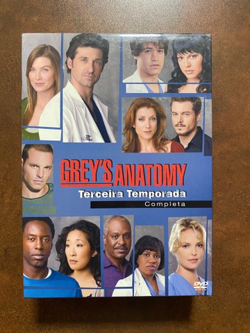 DVDs - Greys Anatomy - 3* Temporada Completa 
