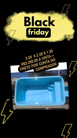 Black Friday da Ita piscinas 