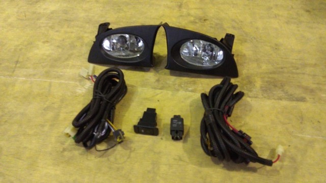 Farol máscara negra Honda city e kit farol de milha neblina Honda Fit e new  - Foto 2