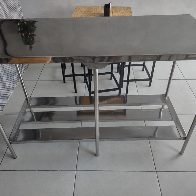 Balcão de inox coifa de inox  - Foto 4