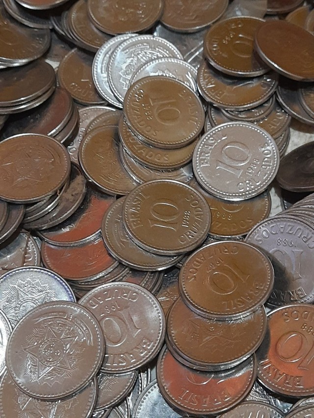 Notas e moedas antigas para colecionador - Foto 4
