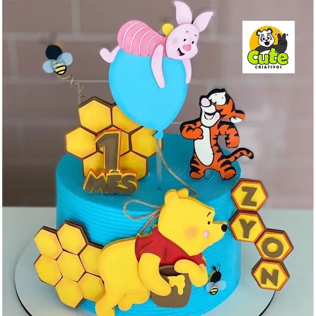 Topo de Bolo Enfeite sua Festa