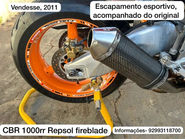 Moto CBR1000rr fireblade Repsol 