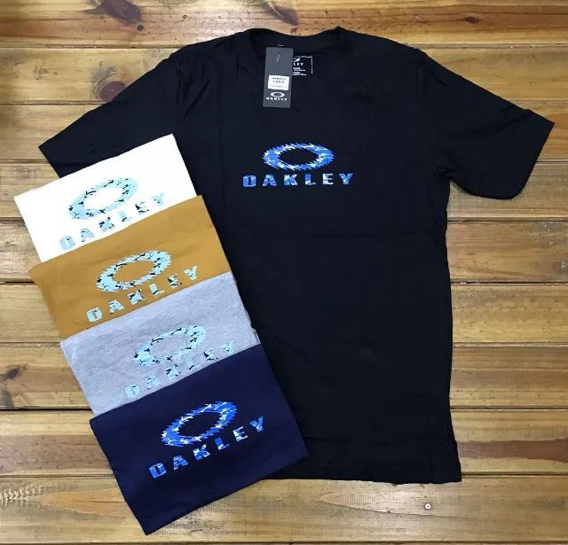 Camiseta Oakley Atacado camisa de marca para revender Fornecedor