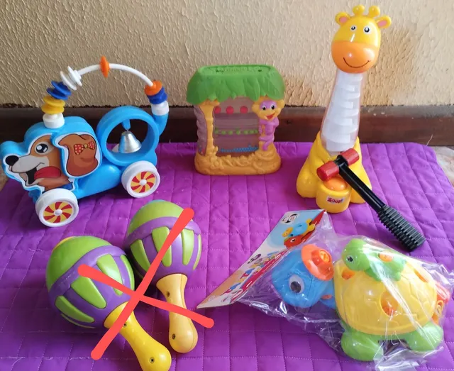 SEWACC 360 Pçs Brinquedos De Bebê De Plástico Brinquedos De