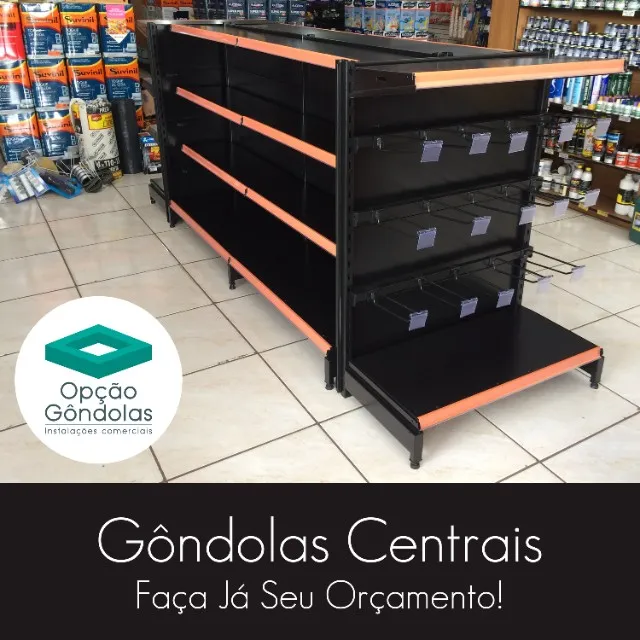 Gôndolas Centrais | Produto Novo