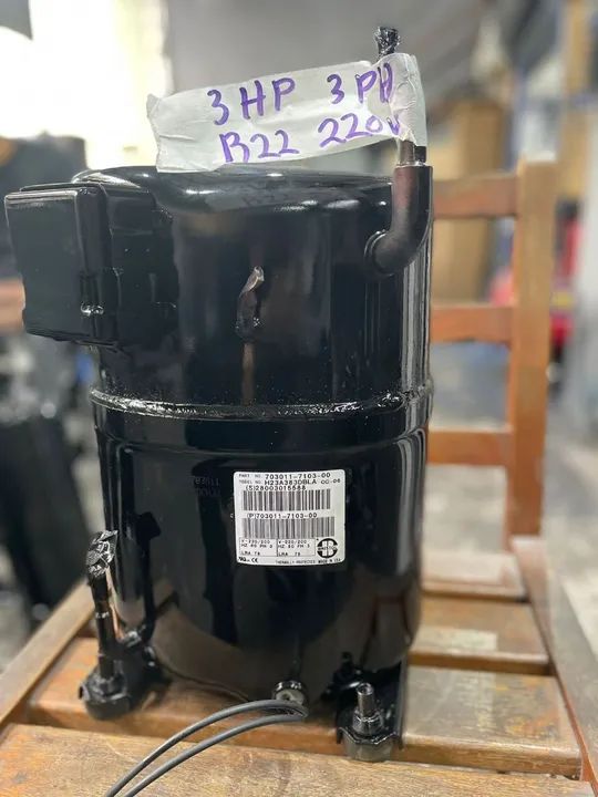 Compressor alternativo 3HP 220v R22 com garantia  - Foto 4