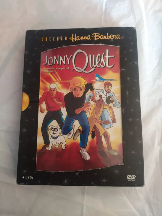 Dvd box johnny quest 1 temporada 4 discos
