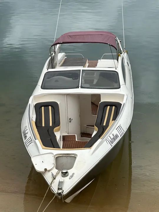 Lancha Valentinha 38 pés - LINDA PROA ABERTA  - Foto 9