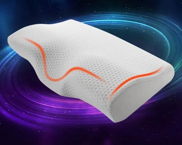 Travesseiro Cervical Ortopédico Ergonômico- Adeus Dores na Coluna e no Pescoço