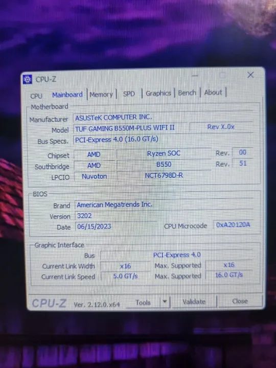 Placa mãe B550M Plus WiFi 2 - Foto 3