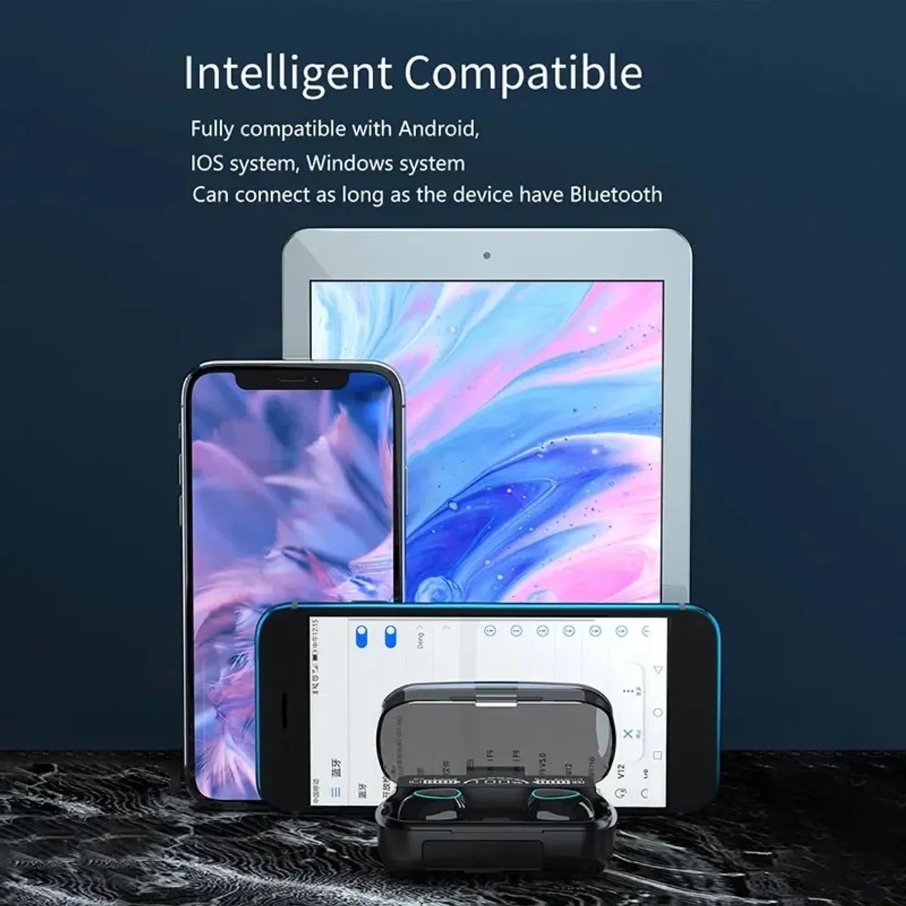 Fone de Ouvido Bluetooth com Display Digital - Foto 6