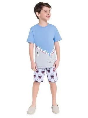 Pijama Curto El Tiburón