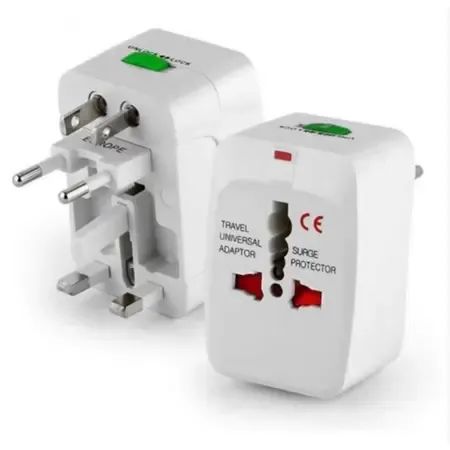 Tomada Adaptador Universal Lelong LE1055 - Compatível com Diversos Países Loja Coimbra 