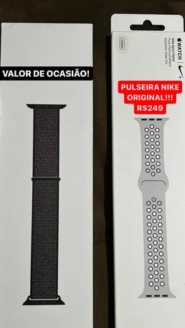 Pulseira Apple Watch Nike edition