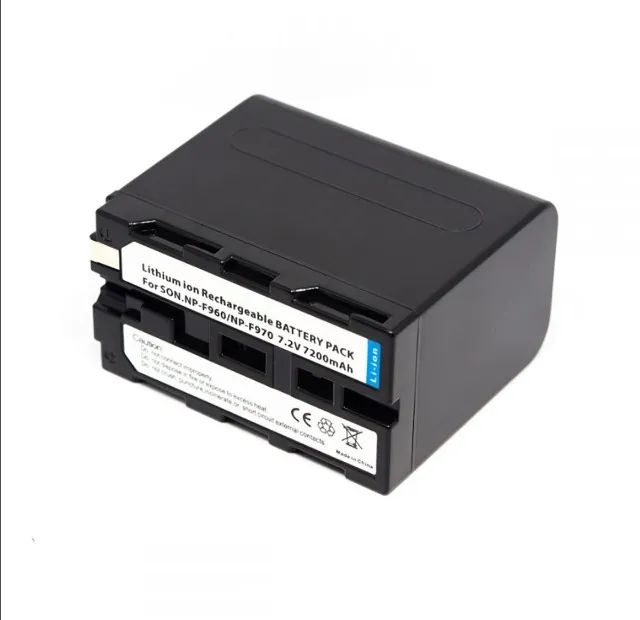 Bateria Np-f970 Bat Iluminador Led 7200mah - Foto 2