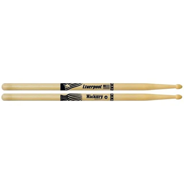 Baquetas para Bateria Liverpool American Hickory 2b, 5a, 5b ou 7a