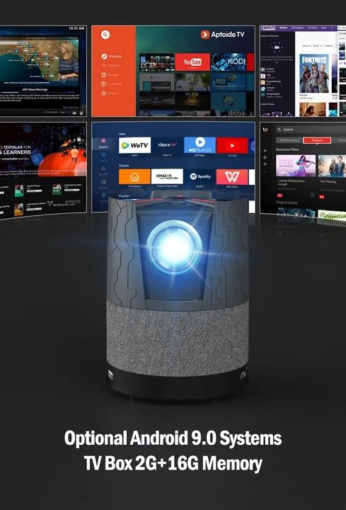 Projetor 4k Android,caiwei, 5g,1080 Full HD nativo - Foto 2