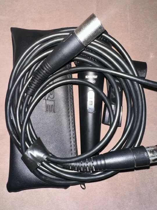 Microfone Para Vocal Shure Sv200 Cor Preto - Foto 3