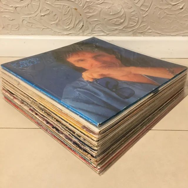 348 Lote de 20 LPS de diversos estilos vintage retrô antigo colecionador disco som - Foto 2
