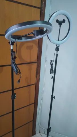 anel de luz Ring light 26 centímetros 10 polegadas mais tripe auto - Foto 2