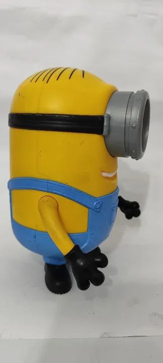 Boneco Minions Stuart Thinkways Usado  - Foto 3