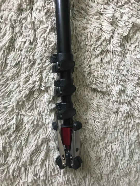 Monopé Manfrotto Com Cabeça Hidráulica Mvm500a  - Foto 3