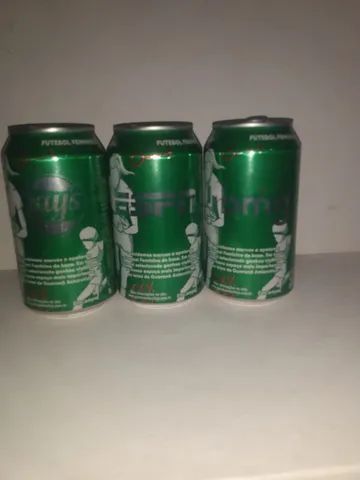 Latinhas: Coleção Futebol Feminino Guaraná kit Com 3 - Raro - Foto 2