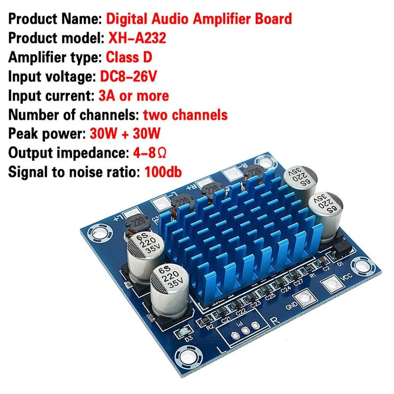 Placa amplificador de áudio  - Foto 2