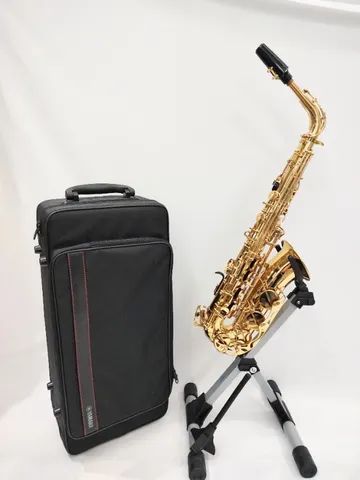 Saxofone Alto Yamaha Yas 280 Id Laqueado Dourado Eb Com Case em Promoção na  Americanas