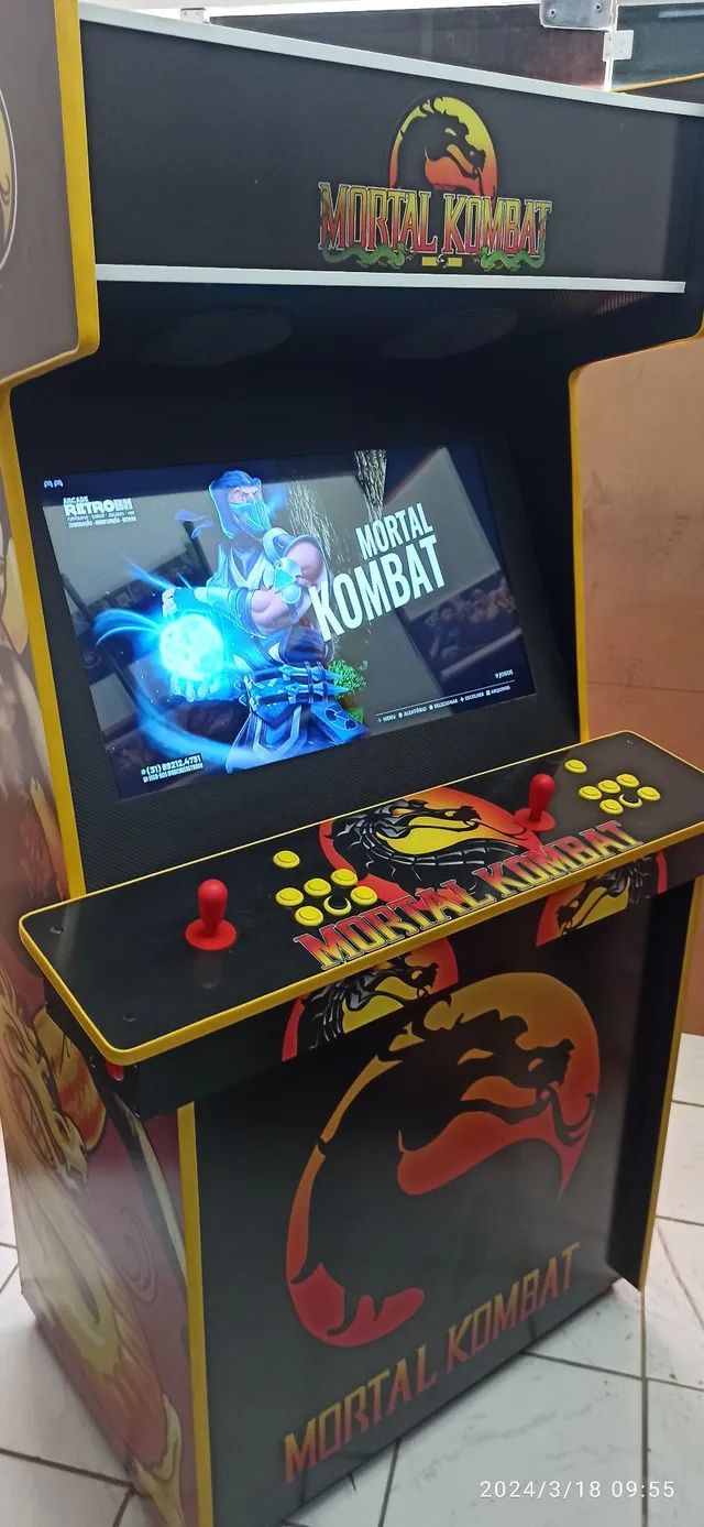 Fliperama Multijogos Retro MK - Foto 3