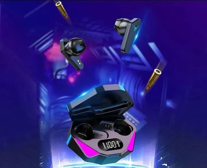 Fones De Ouvido Gamer Sem Fio Bluetooth Com Microfone - Foto 4
