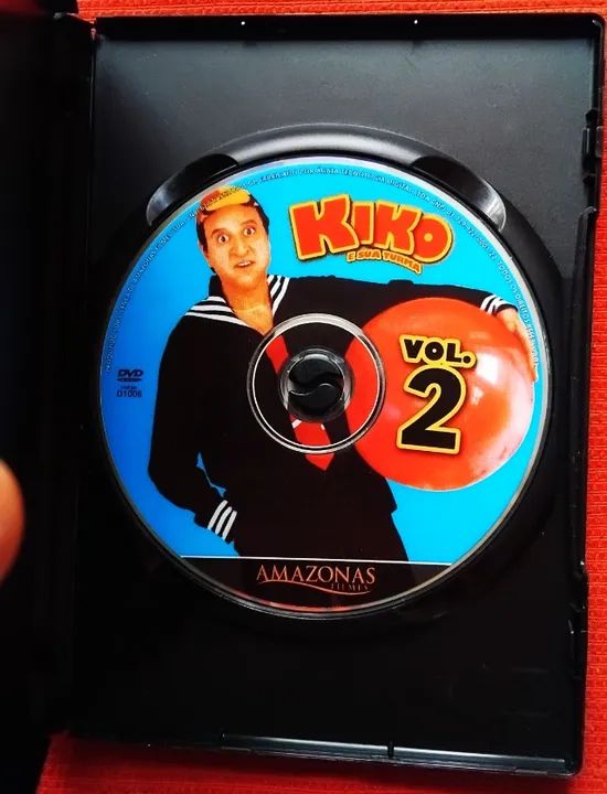 Série Comédia DVD Kiko  e Sua Turma Chaves (Midia seminova) - Foto 3