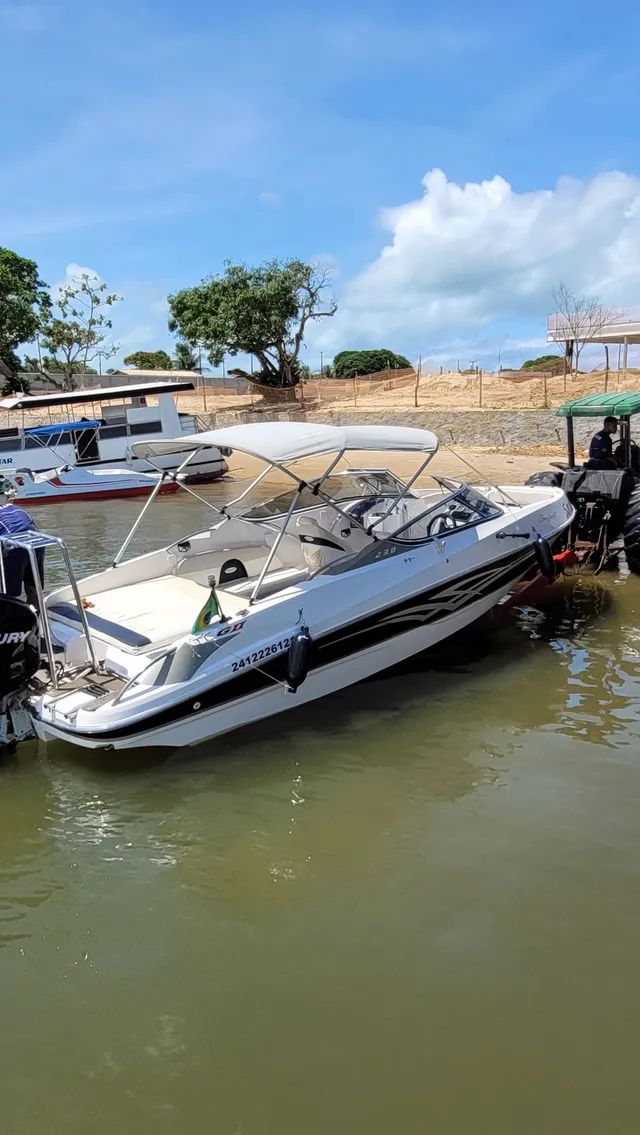 Lch Ventura de 23 pés,motor 250 hp Mercury opitimax pro XS econômico. - Foto 10