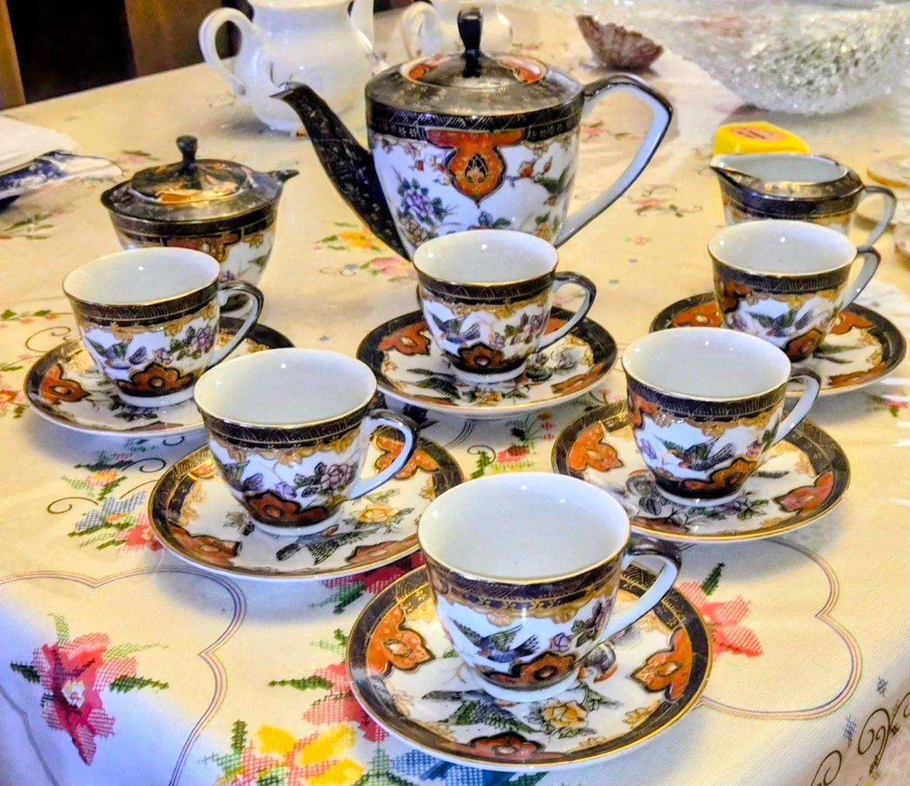 Conjunto café chinês 