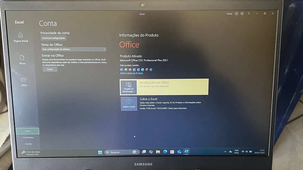 Notebook Samsung Book 2 Core I7 8GB 256GB - Foto 6