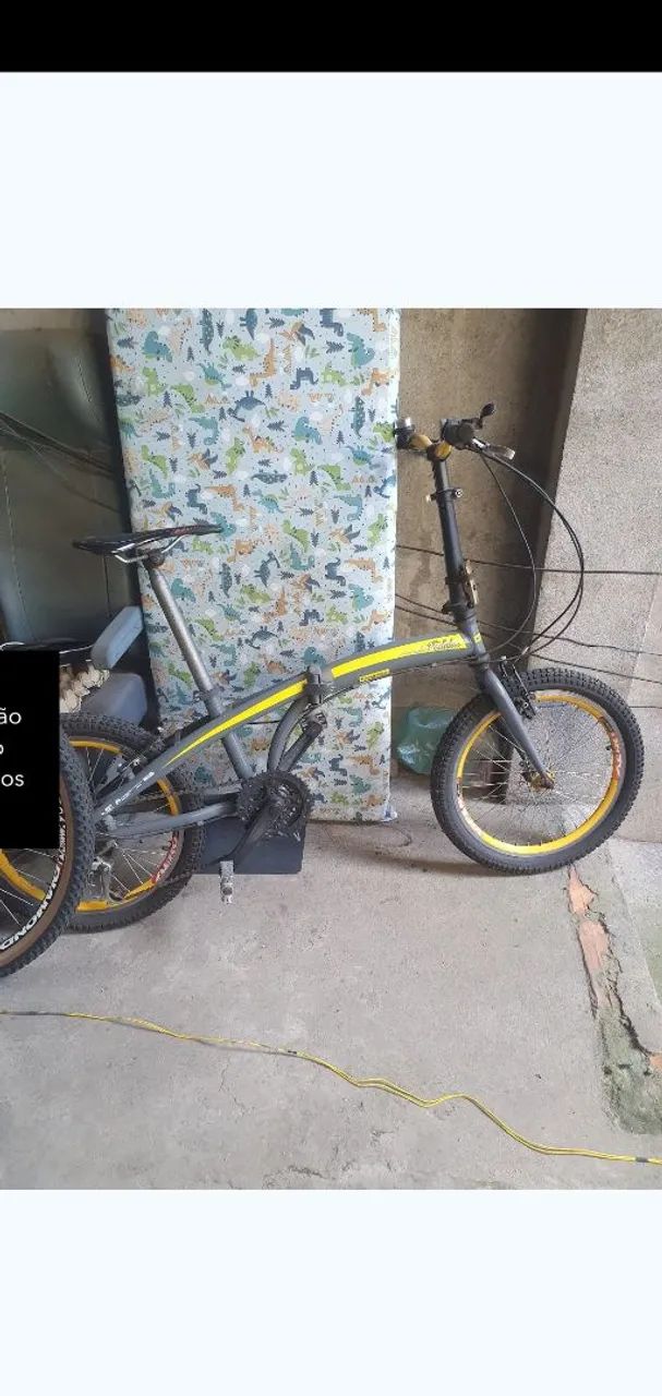 Bike Bicicleta Dobrável Aro 20